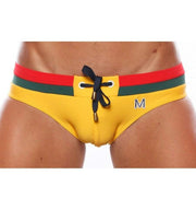 Marcuse Hermoso Swim-briefs Swimwear Yellow 7716 4 - SexyMenUnderwear.com
