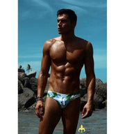 MARCUSE Janeiro Swim-Brief Swimwear Blue 1 - SexyMenUnderwear.com