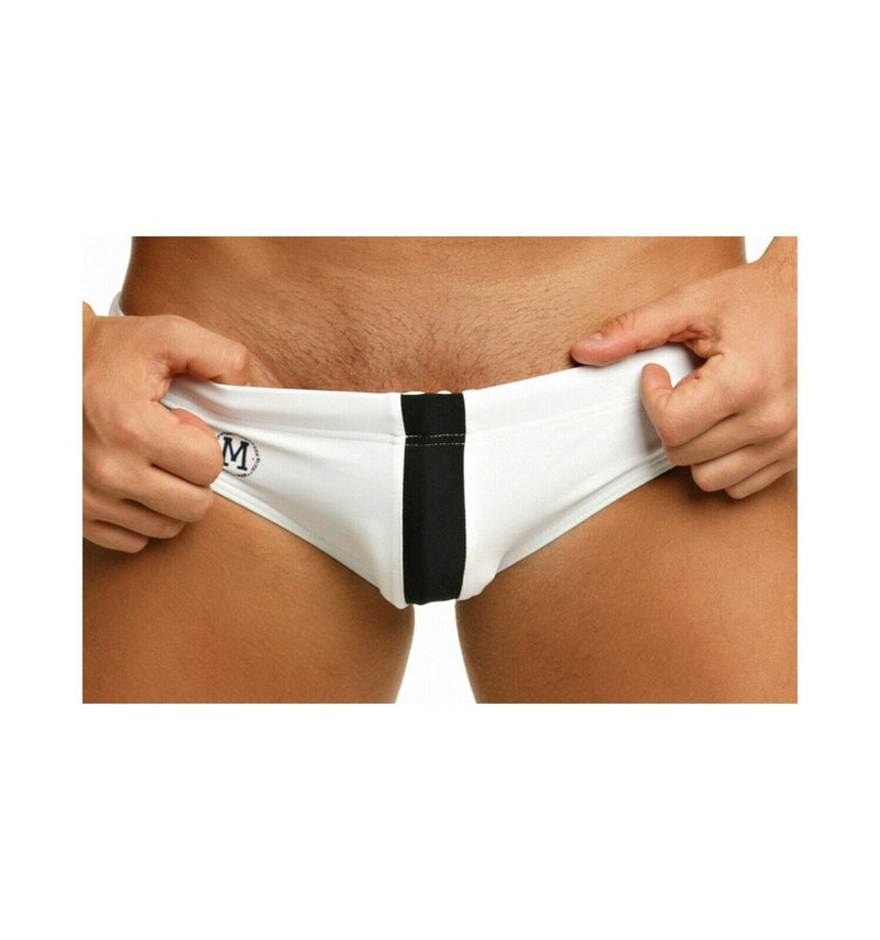 Marcuse Manifest swim-brief Swimwear white 10218 2 - SexyMenUnderwear.com