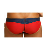 Marcuse Marcuse Swimwear Brief Aquaholic Maillot Italian Fab Briefs Swimsuits Red 11