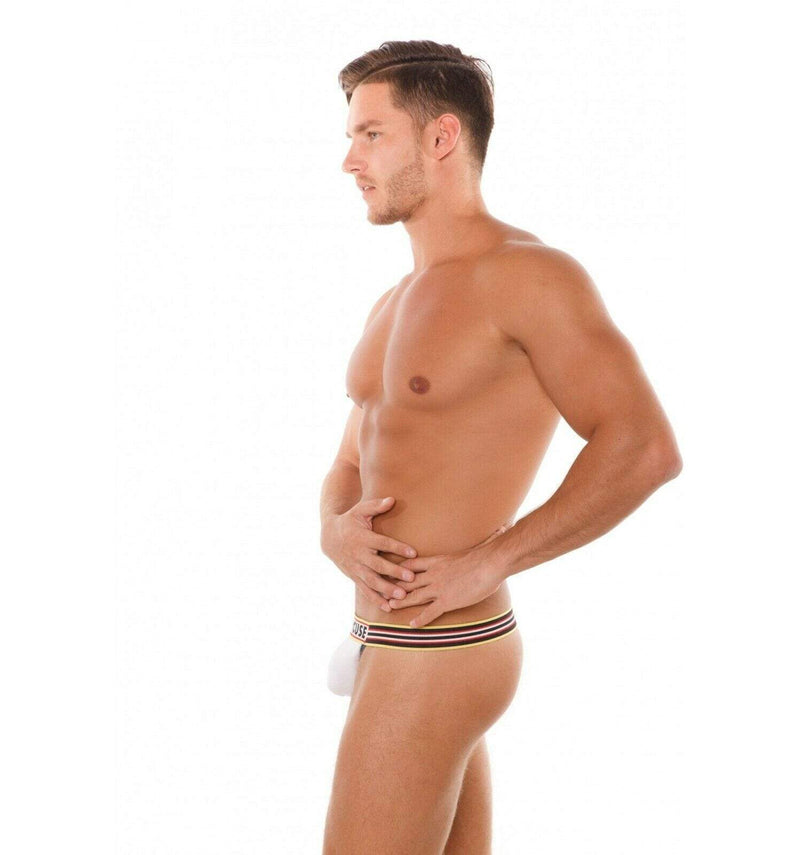 Marcuse Marcuse Thong Egoist Mens Tangas Sporty And Sexy T-Back White 8