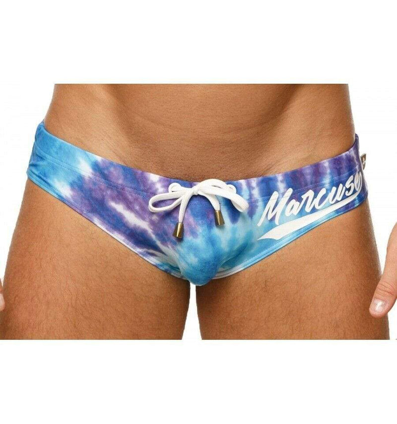Marcuse S Swim-Brief Marcuse Swimwear Paradise Briefs Swim Slip Blue Tie Dye 9617 6