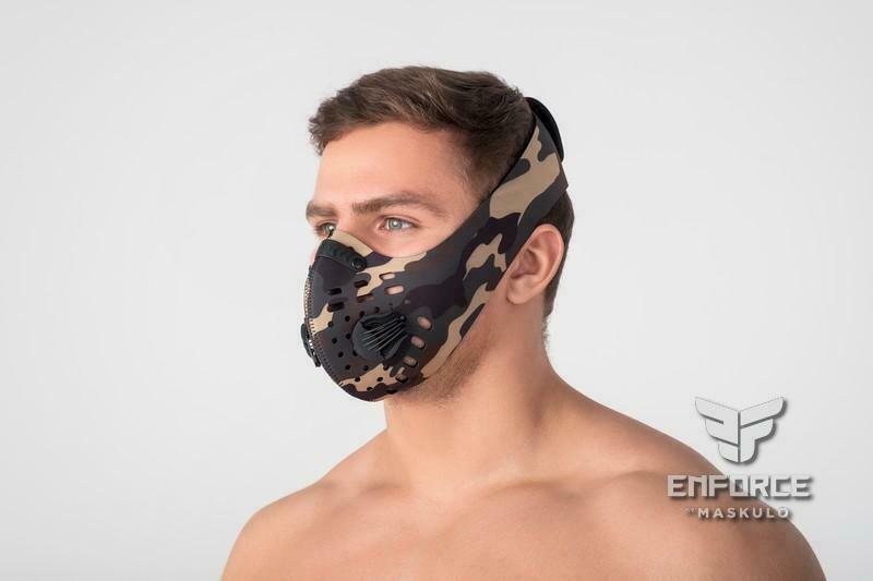 MASKULO EnForce Mask Camouflage print Neoprene Army Mask 80 - SexyMenUnderwear.com