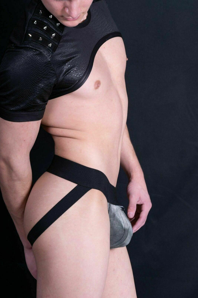 MASKULO Jockstrap Enforce Fetis Jock Army Dirty JS132-93 20 - SexyMenUnderwear.com