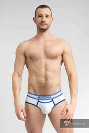 MASKULO Two pockets Briefs Elastic Band Breathable Cotton Brief BR161-64 25 - SexyMenUnderwear.com