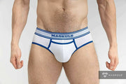 MASKULO Two pockets Briefs Elastic Band Breathable Cotton Brief BR161-64 25 - SexyMenUnderwear.com