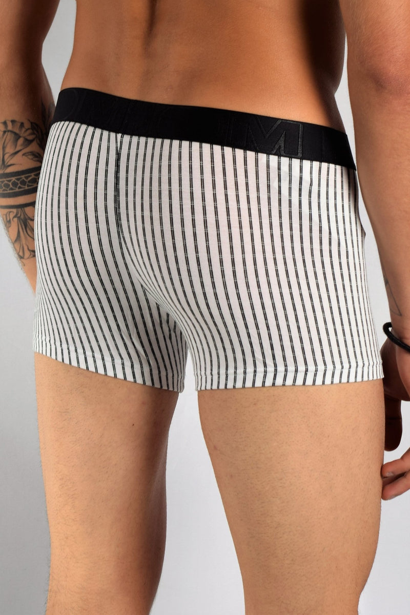 Medium Boxer HOM FRANCE Dandysm Bussines Ultra Chic Modal Fabric MEDIUM 1 - SexyMenUnderwear.com