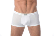 Medium Boxer HOM FRANCE Temptation Delight Boxer White 2 - SexyMenUnderwear.com