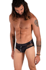 Medium Gregg Homme Jockstrap Reckless Black 140734 78 - SexyMenUnderwear.com