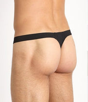 MEDIUM Gregg Homme Thong Drive Italian Mesh 142604 101 - SexyMenUnderwear.com