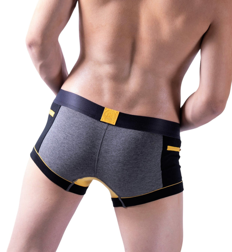 MEDIUM Hipster Boxer Zipped pocket Private Structure 1-7 - SexyMenUnderwear.com