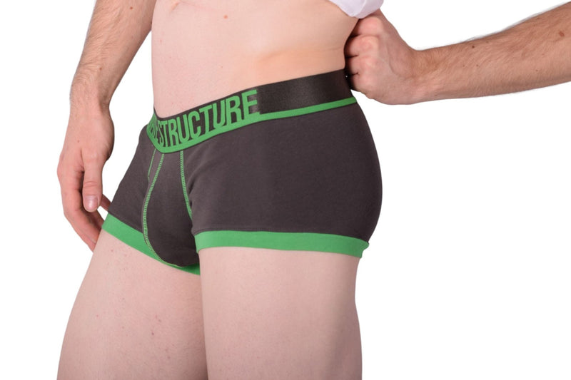 MEDIUM Luminous Private Structure Trunk Boxer 2-23 - SexyMenUnderwear.com