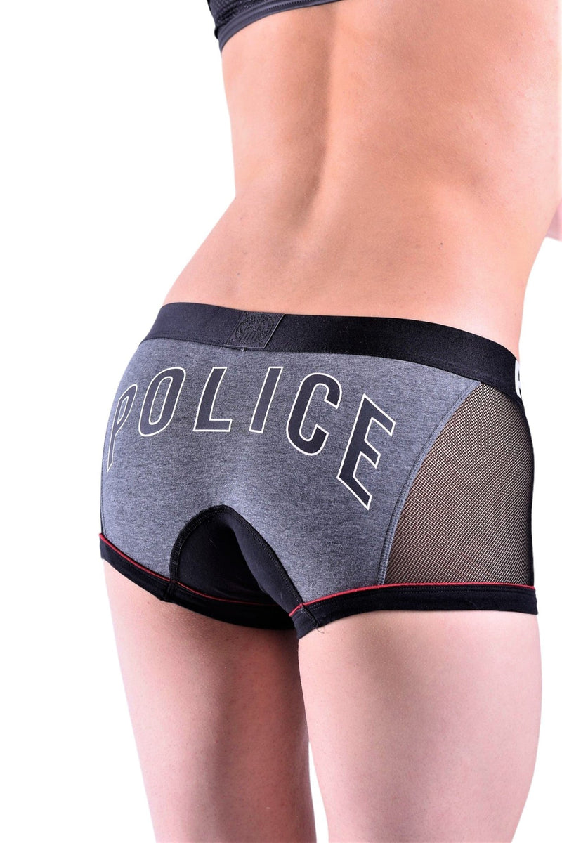MEDIUM Police Private Structure Boxer 1-10 - SexyMenUnderwear.com