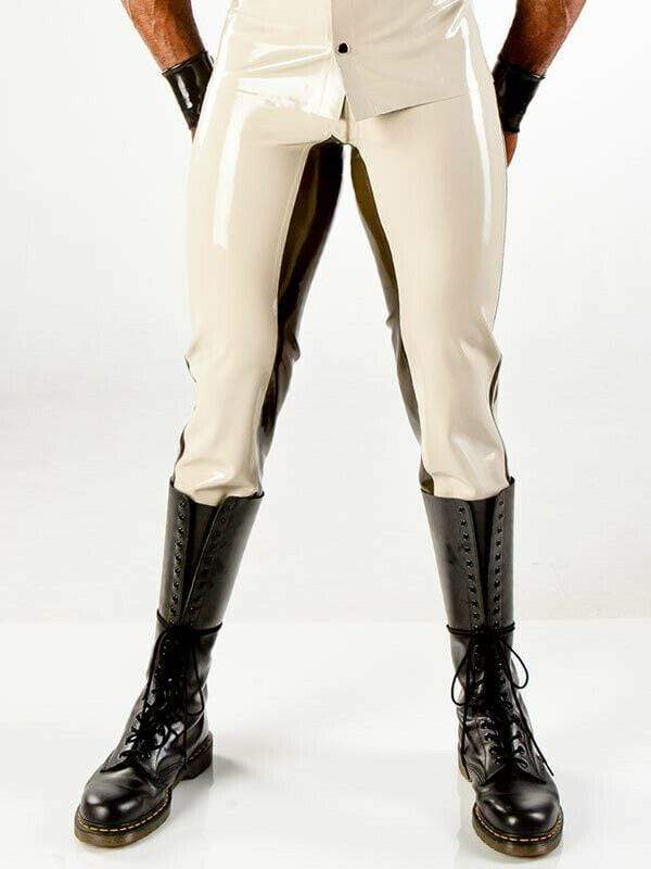 MEDIUM Police Uniform Fetish Mens Rubber Latex Suits Polymorphe Canada - SexyMenUnderwear.com