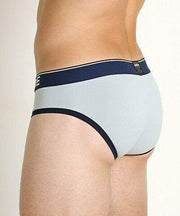 Medium Private Structure Brief Quantum Blue Haze Cotton Briefs 3610 8 - SexyMenUnderwear.com