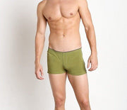MEDIUM Private Structure Utopia Boxer Short Army 5-44 - SexyMenUnderwear.com
