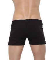 MEDIUM Private Structure Utopia Boxer Short Black 5-42 - SexyMenUnderwear.com
