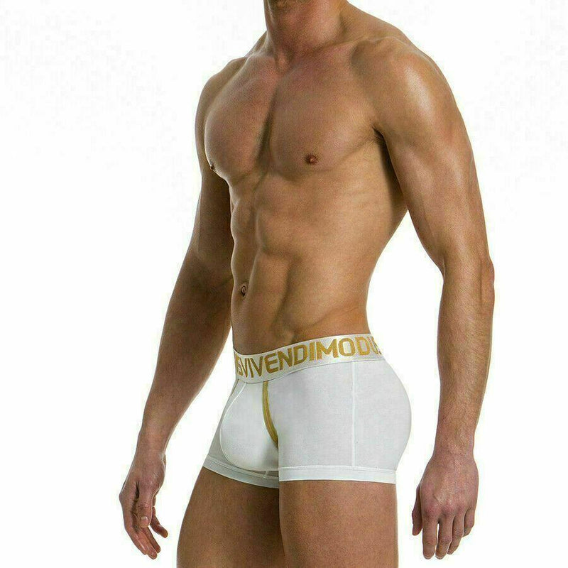 Modus Vivendi Boxer Brief Greek Finest Cotton White 05721 16 - SexyMenUnderwear.com