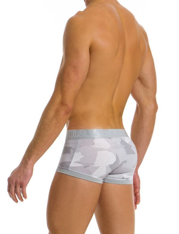 Modus Vivendi Boxer Camouflage Desert Grey Cotton 11721 - SexyMenUnderwear.com
