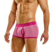 Modus Vivendi Boxer Country Soft Jacquard Elastic Knitted Eco-Boxer Fuchia 02221 - SexyMenUnderwear.com