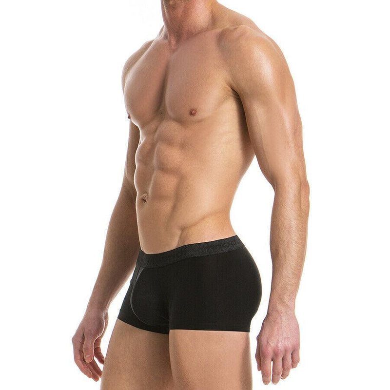 Modus Vivendi Boxer Floss Italien Cupro Fabric Luxury Black 14721 16 - SexyMenUnderwear.com