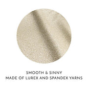 MODUS VIVENDI Boxer Gold Glam Sparkle Fashion Metallic Gold Yarns 10021 35 - SexyMenUnderwear.com