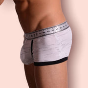 Modus Vivendi Boxer Measure 100% Cotton Jersey Black 07821 31 - SexyMenUnderwear.com