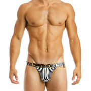 Modus Vivendi Brief Animal Mens Tangas Black 06812 1 - SexyMenUnderwear.com