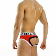 Modus Vivendi Brief Boost BottomLess Boxer Briefs Red 25512 13 - SexyMenUnderwear.com