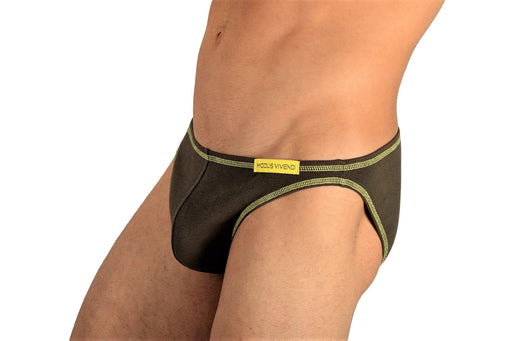 Modus Vivendi Brief Flash Super Low Cut Briefs Kak-Yel 23511 21B - SexyMenUnderwear.com