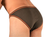 Modus Vivendi Brief Flash Super Mini slips Low Cut Khaki-Ora 23511 21B - SexyMenUnderwear.com
