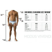 Modus Vivendi Brief JEANS Low-cut Briefs Dusty Denim Slip Sand 05012 23 - SexyMenUnderwear.com