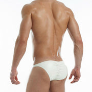 Modus Vivendi Brief Leather Look Fetish Slips White 20513 15 - SexyMenUnderwear.com