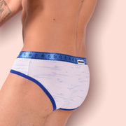 Modus Vivendi Brief Measure Soft Jersay 100% Cotton Blue 07813 31 - SexyMenUnderwear.com