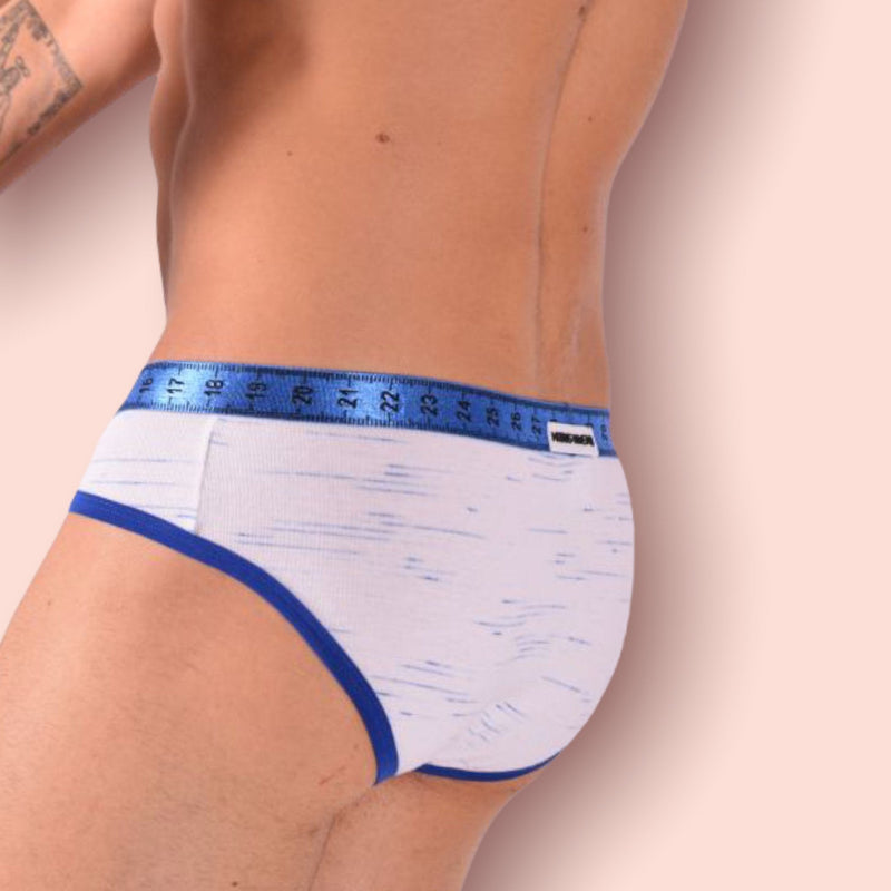 Modus Vivendi Brief Measure Soft Jersay 100% Cotton Blue 07813 31 - SexyMenUnderwear.com