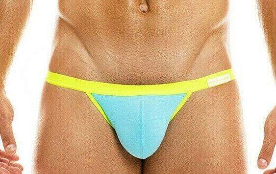 Modus Vivendi Brief Peace 2020 Tanga-Briefs Low Rise Sports Slip Aqua 04014 28 - SexyMenUnderwear.com