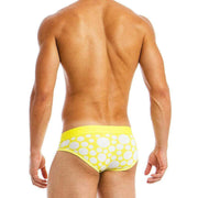 Modus Vivendi Brief Polka dot Sexy Fashion Briefs Yellow 08812 18 - SexyMenUnderwear.com