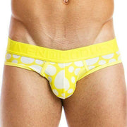Modus Vivendi Brief Polka dot Sexy Fashion Briefs Yellow 08812 18 - SexyMenUnderwear.com