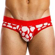 Modus Vivendi Brief Polka dot Slip Pour Homme Red 08812 18 - SexyMenUnderwear.com
