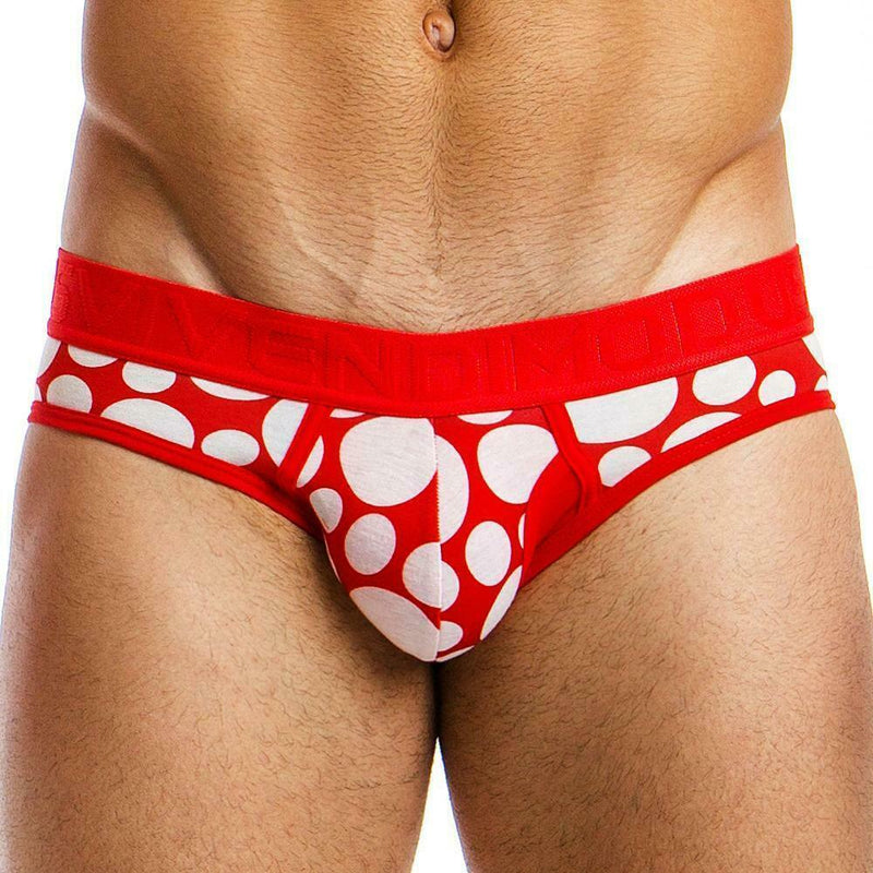 Modus Vivendi Brief Polka dot Slip Pour Homme Red 08812 18 - SexyMenUnderwear.com