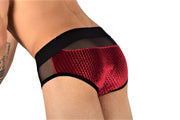 Modus Vivendi Brief Tiffany's Velvet Briefs Elegant Red Wine 12014 29 - SexyMenUnderwear.com