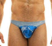 Modus Vivendi Brief Trapped Camo Low-Cut Briefs Blue 11013 3 - SexyMenUnderwear.com