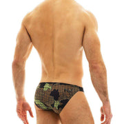 Modus Vivendi Brief Trapped Camo Low-Cut Briefs khaki 11013 3 - SexyMenUnderwear.com