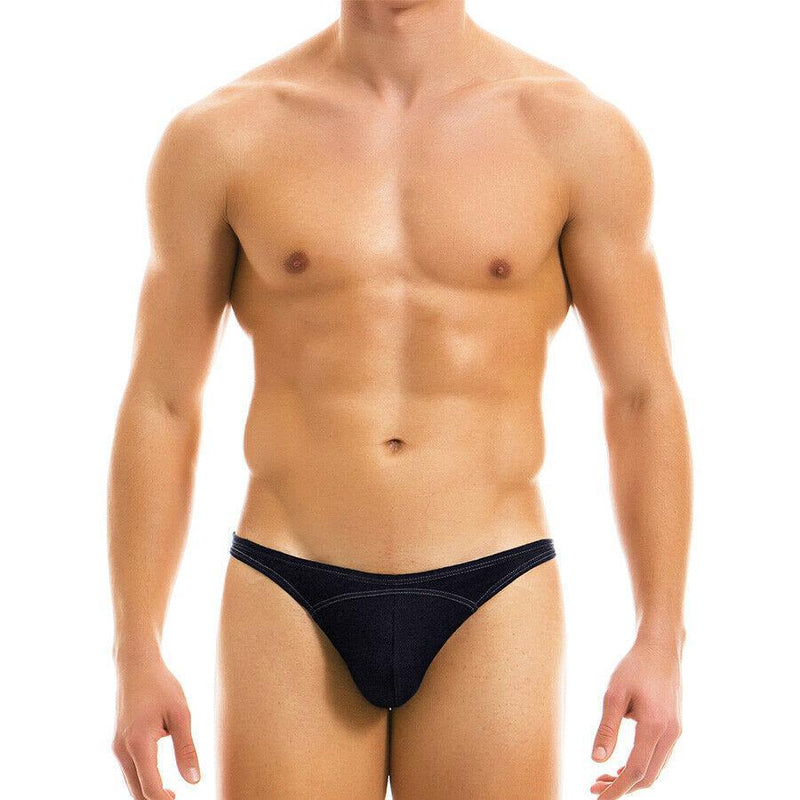 Modus Vivendi Briefs Jeans Line Super Low Rise Brief Denim Blue 12912 20 - SexyMenUnderwear.com