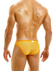 Modus Vivendi Country Low-Cut Briefs Jacquard Knitted Brief Yellow 02212 - SexyMenUnderwear.com