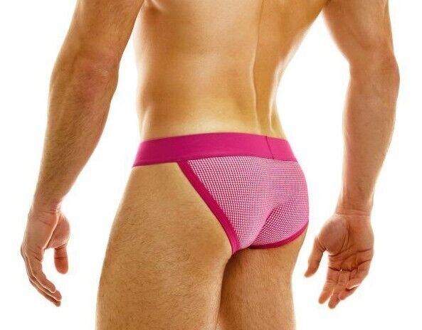 Modus Vivendi Country Stretch Tanga-Brief Knitted Jacquard Fushia Red 02213 - SexyMenUnderwear.com