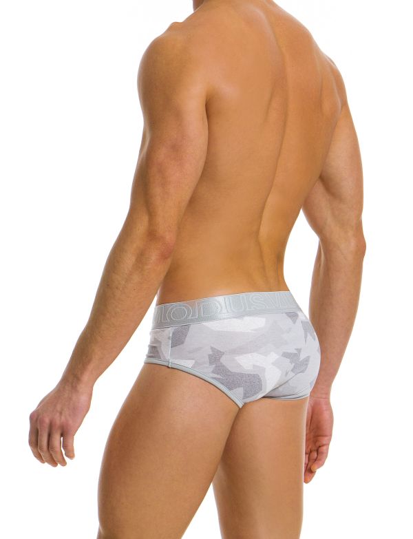 Modus Vivendi Desert Camouflage Briefs Soft Cotton Grey Brief 11714 8 - SexyMenUnderwear.com