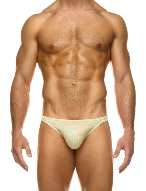 Modus Vivendi Exclusive Golden Thong Lurex & Spandex Yarns 22218 35 - SexyMenUnderwear.com