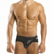 Modus Vivendi Jock Military JockStrap Ribbed Cotton Black 08512 24 - SexyMenUnderwear.com