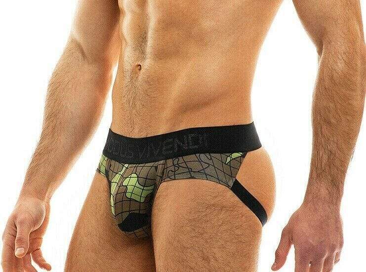 Modus Vivendi Jockstrap Trapped 2020 Camo Jock Army Khaki 11011 3 - SexyMenUnderwear.com